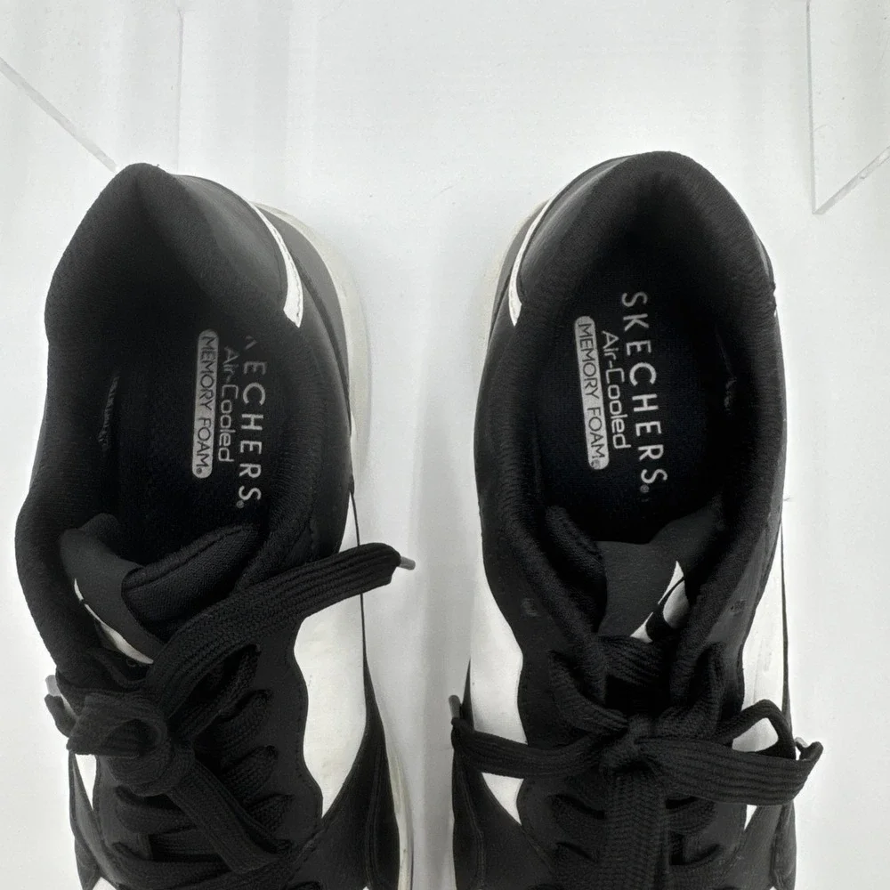 SKECHERS, Street, Los Angeles, Women's, Koopa Low Varsity, 183240/BKW. Size‎ 8